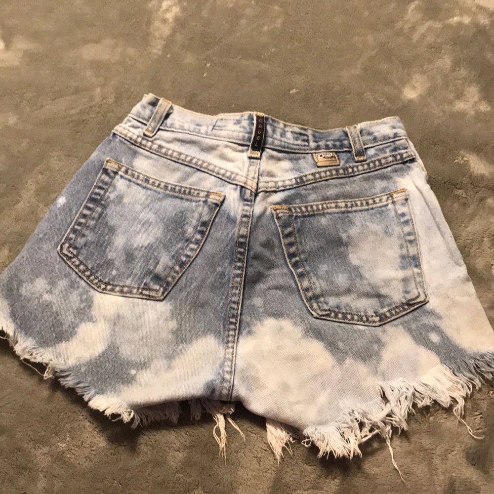 High waisted shorts